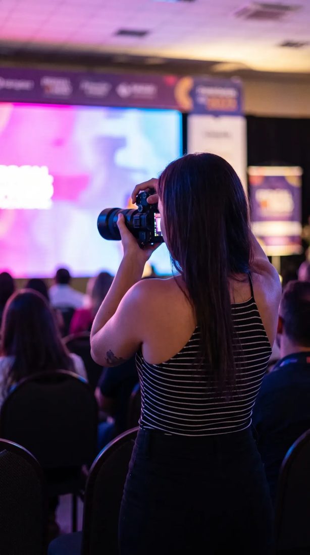 Cobertura de evento corporativo